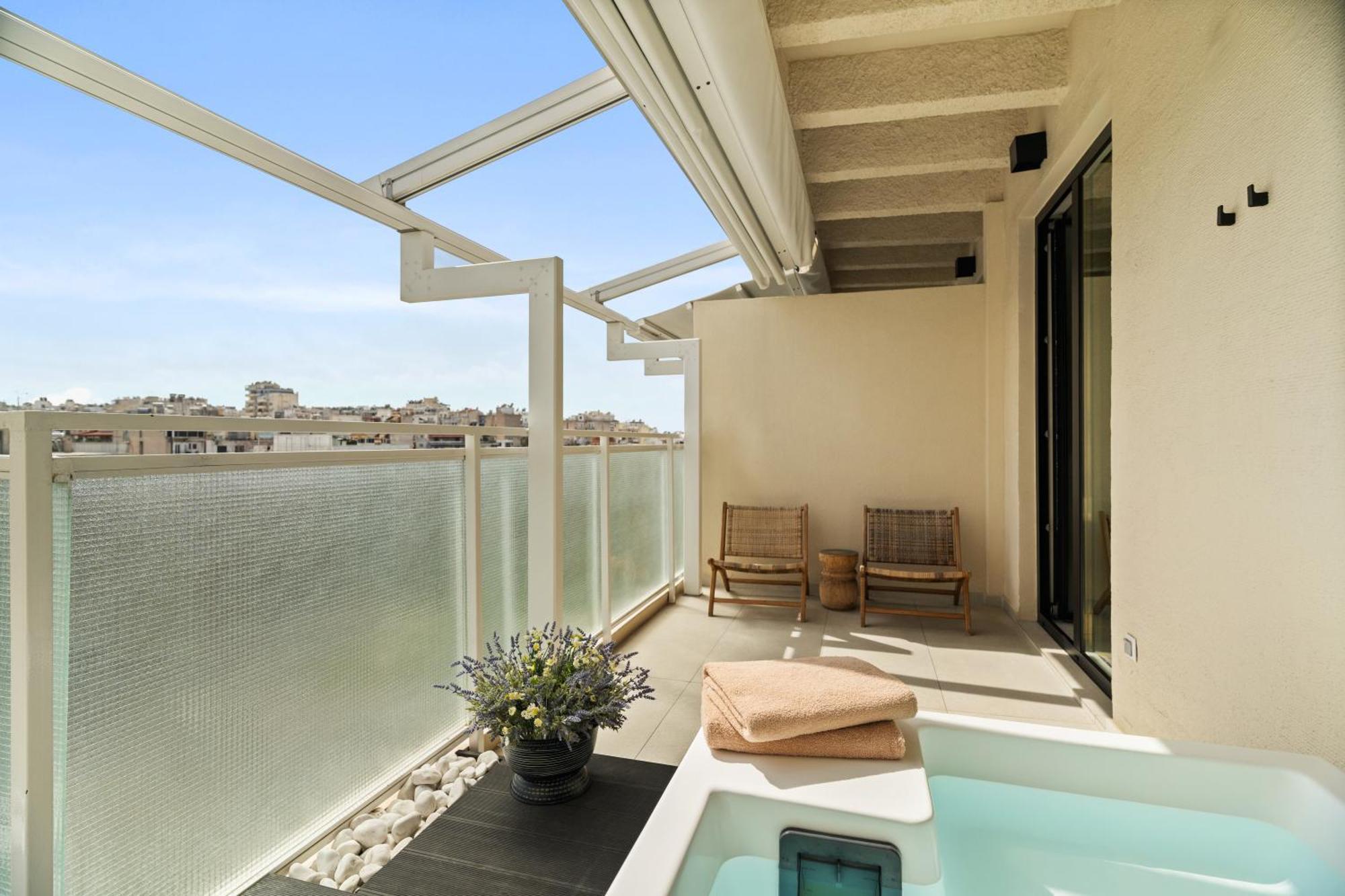 Acron 12 Penthouse Acropolis Suites Athen Exterior foto
